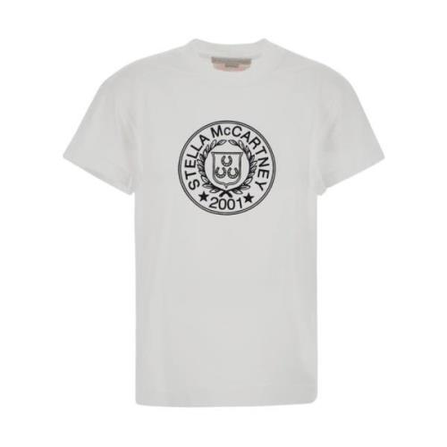 Logo T-shirt Stella McCartney , White , Dames