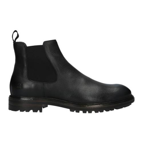 Greg - Black - Chelsea boots Blackstone , Black , Heren