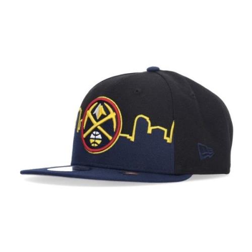 Denver Nuggets NBA Pet Zwart New Era , Blue , Heren