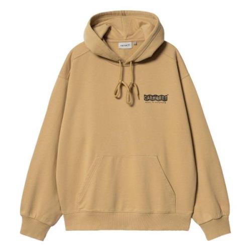 Stamp Hoodie Carhartt Wip , Beige , Heren