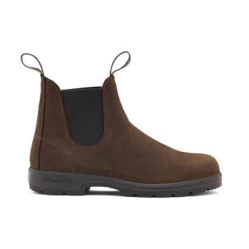 Bruine Platte Schoenen Blundstone , Brown , Heren