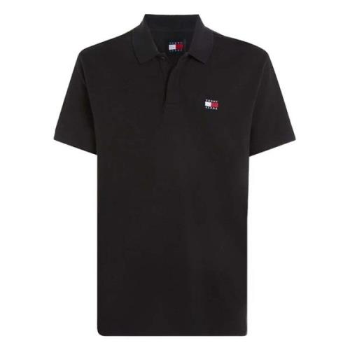 Polo met korte mouwen Tommy Jeans , Black , Heren