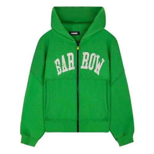 Hoodie met rits Barrow , Green , Unisex