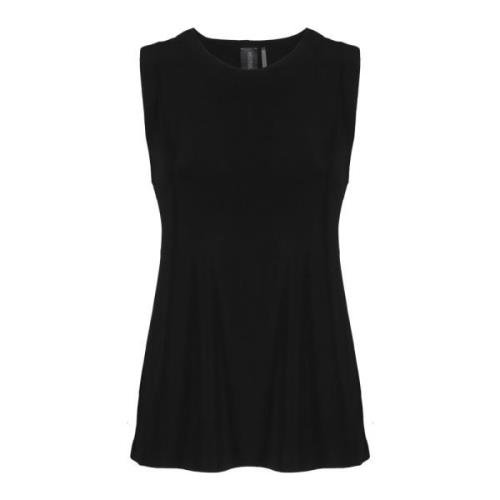 Swing Top Norma Kamali , Black , Dames