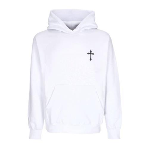 Witte Snake Logo Hoodie Propaganda , White , Heren