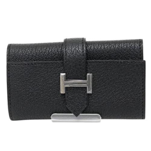 Pre-owned Leather home-office Hermès Vintage , Black , Unisex