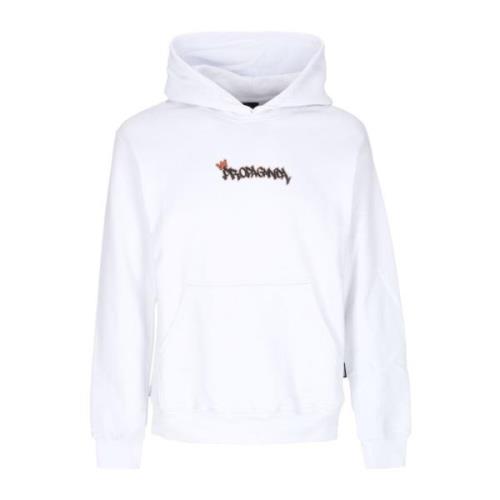 Witte Prince Hoodie Sweatshirt met lange mouwen Propaganda , White , H...