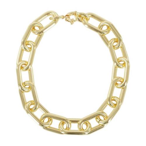 necklace Federica Tosi , Yellow , Dames