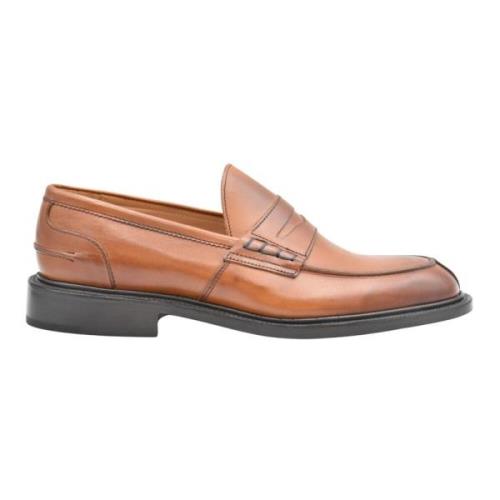 Leren Mocassins in Beechnut Tricker's , Brown , Heren