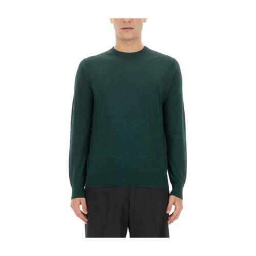 Wollen Pullover Regular Fit 100% Wol Ballantyne , Green , Heren