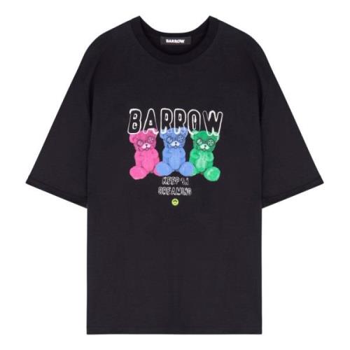 T-shirt met print Barrow , Black , Unisex