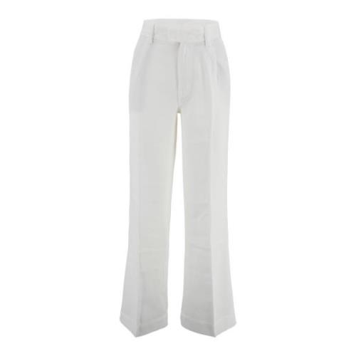 Witte Jeans voor Vrouwen 7 For All Mankind , White , Dames