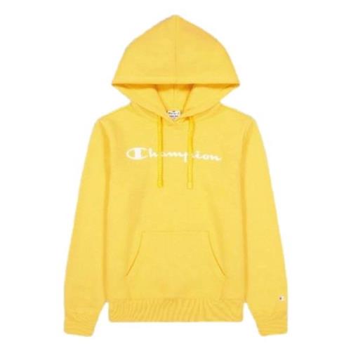 Hoodie Champion , Yellow , Dames