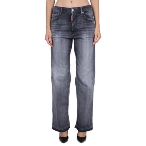 Knoopsluiting San Diego Jeans Dsquared2 , Blue , Dames