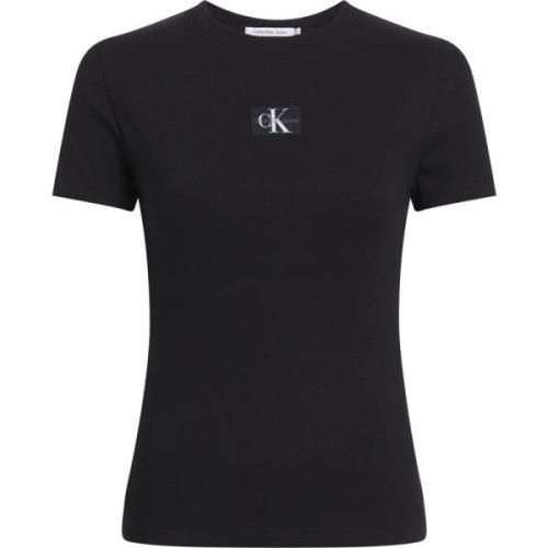 Zwarte T-shirts en Polos met Lycra® Freef! Technologie Calvin Klein , ...