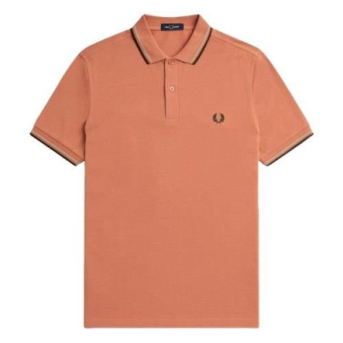 Polo met korte mouwen Fred Perry , Orange , Heren