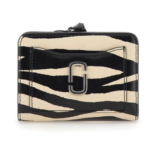 Zebra Patroon Portemonnee met Rode Binnenkant Marc Jacobs , Black , Da...