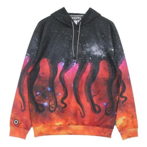 Zwarte lichtgewicht hoodie met Octopus-logo Octopus , Multicolor , Her...