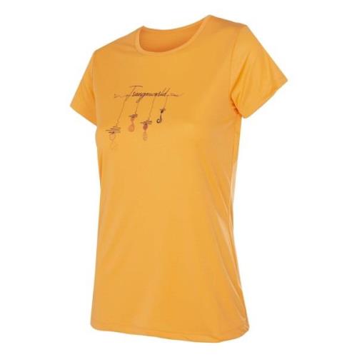 Zalabi T-shirt Trangoworld , Yellow , Dames