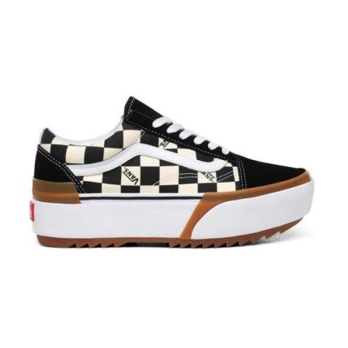 Zwarte Casual Sneakers voor Dames Vans , Black , Dames