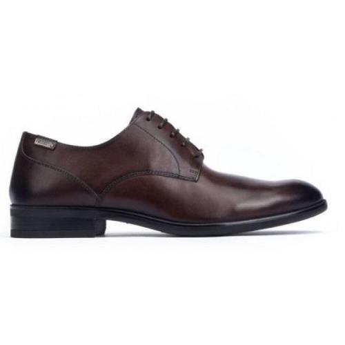 Elegante Veterschoen - Bruin Pikolinos , Brown , Heren