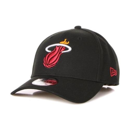 Miami Heats NBA Gebogen Klep Pet New Era , Black , Heren