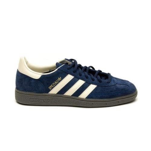 Blauwe Handbalsneakers Adidas Originals , Blue , Heren