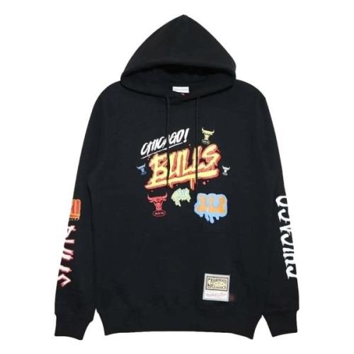 Hoodie Mitchell & Ness , Blue , Heren