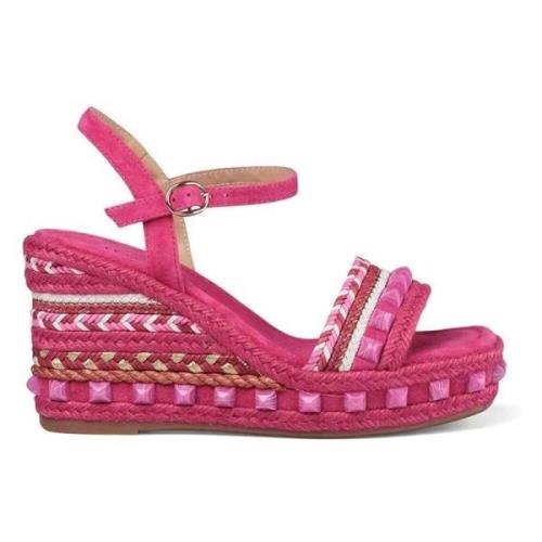 Plateau sandalen Alma EN Pena , Pink , Dames