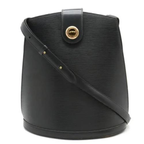 Pre-owned Leather louis-vuitton-bags Louis Vuitton Vintage , Black , D...