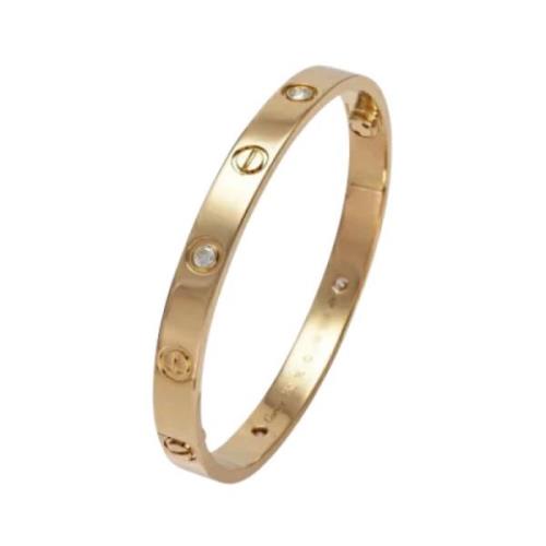 Pre-owned Yellow Gold bracelets Cartier Vintage , Yellow , Dames