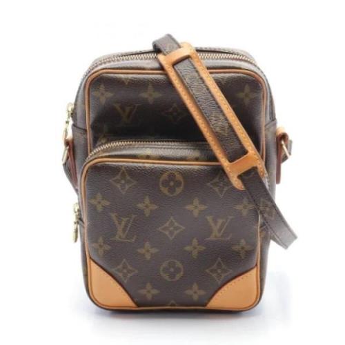 Pre-owned Leather louis-vuitton-bags Louis Vuitton Vintage , Brown , D...