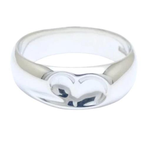 Pre-owned Silver rings Tiffany & Co. Pre-owned , Gray , Dames