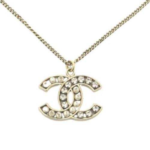 Pre-owned Metal chanel-jewelry Chanel Vintage , Gray , Dames