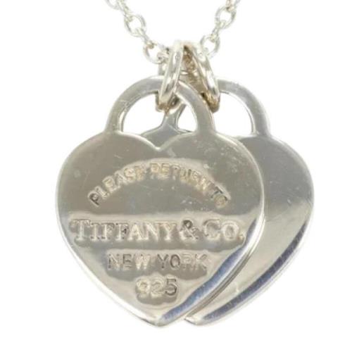 Pre-owned Silver necklaces Tiffany & Co. Pre-owned , Gray , Dames