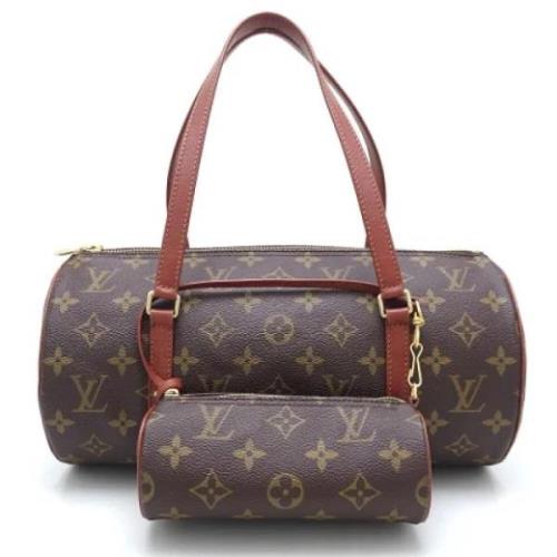 Pre-owned Canvas louis-vuitton-bags Louis Vuitton Vintage , Brown , Da...