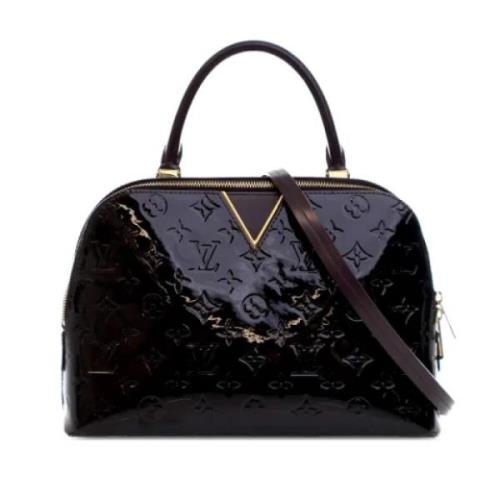 Pre-owned Leather louis-vuitton-bags Louis Vuitton Vintage , Purple , ...