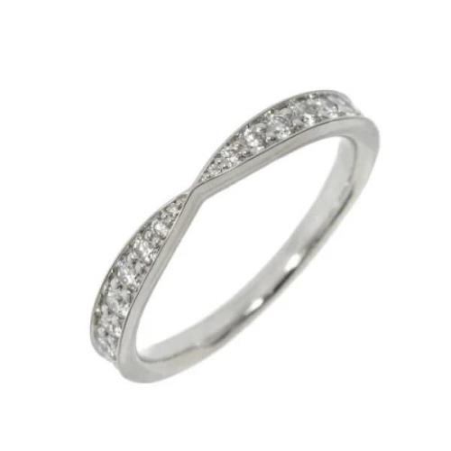 Pre-owned Platinum rings Tiffany & Co. Pre-owned , Gray , Dames