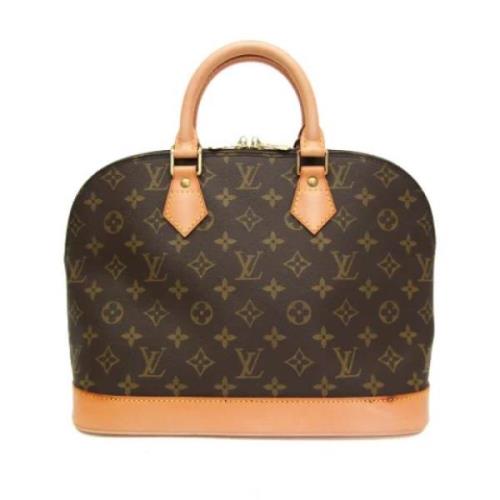 Pre-owned Fabric louis-vuitton-bags Louis Vuitton Vintage , Brown , Da...