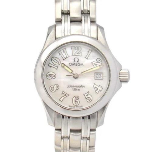 Pre-owned Metal watches Omega Vintage , White , Dames