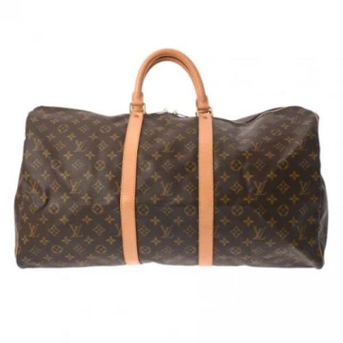 Pre-owned Canvas louis-vuitton-bags Louis Vuitton Vintage , Brown , Da...