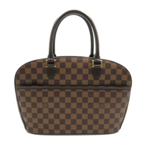 Pre-owned Canvas louis-vuitton-bags Louis Vuitton Vintage , Brown , Da...