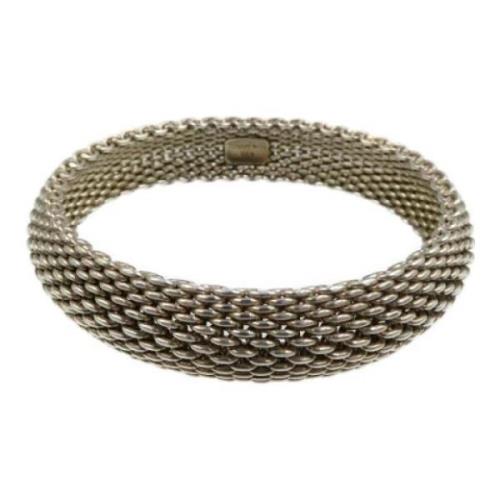 Pre-owned Silver bracelets Tiffany & Co. Pre-owned , Gray , Dames