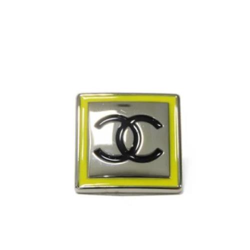 Pre-owned Metal chanel-jewelry Chanel Vintage , Yellow , Unisex