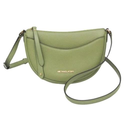 Pre-owned Leather crossbody-bags Michael Kors Pre-owned , Green , Dame...