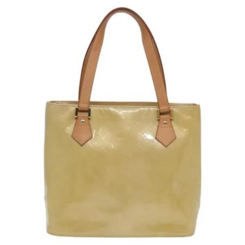 Pre-owned Leather louis-vuitton-bags Louis Vuitton Vintage , Beige , D...