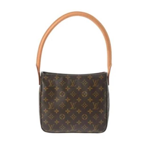 Pre-owned Canvas louis-vuitton-bags Louis Vuitton Vintage , Brown , Da...