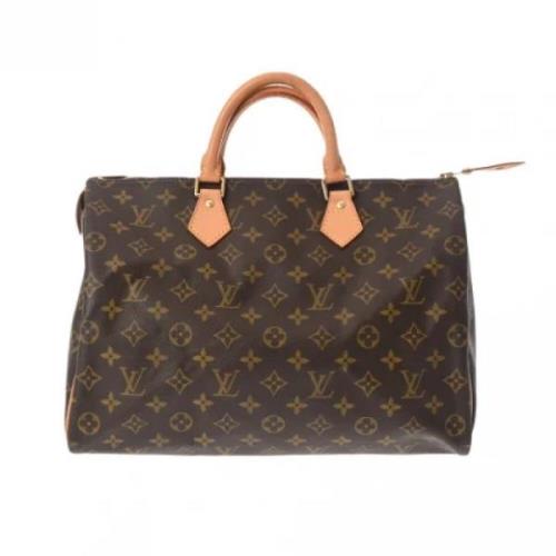 Pre-owned Fabric louis-vuitton-bags Louis Vuitton Vintage , Brown , Da...