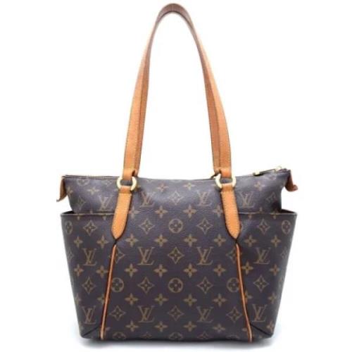 Pre-owned Canvas louis-vuitton-bags Louis Vuitton Vintage , Brown , Da...