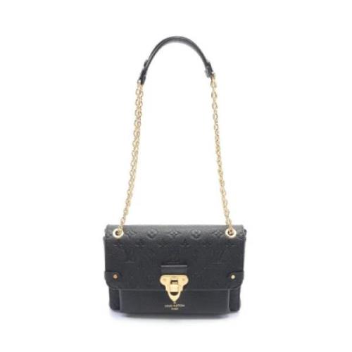 Pre-owned Leather louis-vuitton-bags Louis Vuitton Vintage , Black , D...